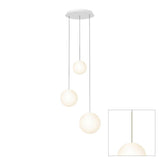 Bola Sphere Option 3 Chandelier by Pablo, Finish: Brass, , | Casa Di Luce Lighting