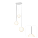 Bola Sphere Option 3 Chandelier by Pablo, Finish: Gunmetal, , | Casa Di Luce Lighting