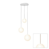 Bola Sphere Option 3 Chandelier by Pablo, Finish: Rose Gold, , | Casa Di Luce Lighting