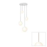 Bola Sphere Option 1 Chandelier by Pablo, Finish: Rose Gold, Number of Lights: 4-Light, | Casa Di Luce Lighting