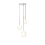 Bola Sphere Option 2 Chandelier by Pablo, Finish: Chrome, Number of Lights: 4-Light, | Casa Di Luce Lighting
