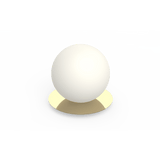 Bola Sphere Table Lamp by Pablo, Finish: Chrome, Brass, Gold Rose, Gunmetal, Size: Small, Medium, Large, | Casa Di Luce Lighting