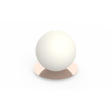 Bola Sphere Table Lamp by Pablo, Finish: Gold Rose, Size: Medium, | Casa Di Luce Lighting