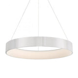 Corso dweLED Pendant by W.A.C. Lighting, Finish: Aluminum Brushed, Black, White, Size: 18 Inch, 32 Inch, 43 Inch, 53 Inch, | Casa Di Luce Lighting