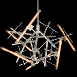 Linea Chandelier by Brand Van Egmond - Nickel