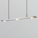 Brevis LED Linear Pendant by Cerno, Finish: Aluminum Brushed, Black Anodized Aluminum-Cerno, Color Temperature: 2700K, 3500K, Size: Small, Large | Casa Di Luce Lighting