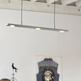 Brevis LED Linear Pendant by Cerno, Finish: Aluminum Brushed, Black Anodized Aluminum-Cerno, Color Temperature: 2700K, 3500K, Size: Small, Large | Casa Di Luce Lighting