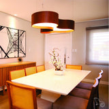 KS Line Pendant Light By Accord, Color: Imbuia, Louro Freijo, Teak, American Walnut, Maple, Charcoal, Sand, Organic Black, Organic White, Organic Cappuccino, Organic Gold, Organic Lead Grey, Size: Small, Medium, Large, ,| Casa Di Luce Lighting