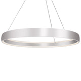 Halo Pendant by Kuzco, Finish: Black, Brushed Silver, White, Size: Small, Medium, Large, X-Large, | Casa Di Luce Lighting