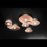 Bugia Ceiling Light by Lodes, Finish: Chrome, Gold, White, Copper, Black Glossy, Size: Small, Medium, Large, | Casa Di Luce Lighting