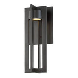 Chamber Outdoor Wall Sconce by W.A.C. Lighting, Finish: Black, Bronze, Size: 12 Inch, 16 Inch, 20 Inch, 25 Inch, | Casa Di Luce Lighting
