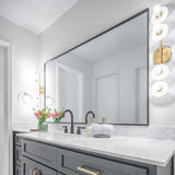Elmont Bath and Vanity by Hudson Valley, Finish: Brass Aged, Old Bronze-Mitzi, Nickel Polished, Number of Lights: 2, 4, 6, | Casa Di Luce Lighting