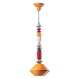 Lariat C2512 Pendant by Ferroluce, Color: Yellow, Petroleum Green-Ferroluce, , | Casa Di Luce Lighting