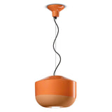 Bellota C2541 Pendant by Ferroluce, Color: Lemon Yellow-Ferroluce, Peach Orange-Ferroluce, Green Bottle-Ferroluce, Charcoal Black-Ferroluce, , | Casa Di Luce Lighting