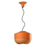 Bellota C2541 Pendant by Ferroluce, Color: Peach Orange-Ferroluce, , | Casa Di Luce Lighting