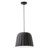Madame Gres Pendant by Ferroluce, Color: Blackish Grey-Ferroluce, , | Casa Di Luce Lighting