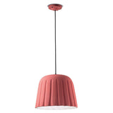 Madame Gres Pendant by Ferroluce, Color: Coral Pink-Ferroluce, Tele Grey-Ferroluce, Blackish Grey-Ferroluce, , | Casa Di Luce Lighting