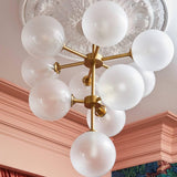 Ashleigh Chandelier by Mitzi, Finish: Brass Aged, Nickel Polished, , | Casa Di Luce Lighting