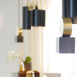 Calee V1 Suspension by CVL, Finish: Satin Brass, Satin Graphite-CVL, Nickel Satin, Satin Copper-CVL, , | Casa Di Luce Lighting