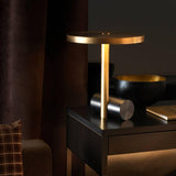 Calee Extra Large Table Lamp by CVL, Finish: Satin Brass, Satin Graphite-CVL, Nickel Satin, Satin Copper-CVL, Brass Polished, Polished Graphite-CVL, Nickel Polished, Polished Copper-Mitzi, , | Casa Di Luce Lighting