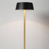 Calee XS Floor Lamp by CVL, Shade: Black Chinette-CVL, White Chinette-CVL, Finish: Satin Brass, Satin Graphite-CVL, Nickel Satin, Satin Copper-CVL, Brass Polished, Polished Graphite-CVL, Nickel Polished, Polished Copper-Mitzi, | Casa Di Luce Lighting
