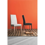 Bess Chair CS-1294 by Calligaris by CDL (Casa Di Luce Collection), Frame Colors: Walnut, Graphite, Wenge, Smoke, Natural, Seat Colors: Anthracite, Cord, Sand, | Casa Di Luce Lighting