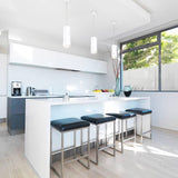 Cameo Pendant by Kuzco, Finish: Nickel Brushed, Black, Chrome, White, , | Casa Di Luce Lighting