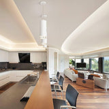 Cameo Pendant by Kuzco, Finish: Nickel Brushed, Black, Chrome, White, , | Casa Di Luce Lighting