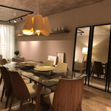 Camila Pendant Light by Weplight, Color: Ash, Beech, Ebony, Grey Oak, Wenge, Red, Yellow, Green, Blue, White, PetiribÃ, , | Casa Di Luce Lighting