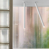 Canna Nuda Metallo Ceiling Light by Nemo, Finish: White/White, White/Chrome, , | Casa Di Luce Lighting