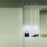 Canna Nuda Metallo Pendant by Nemo, Finish: White/White, White/Chrome, , | Casa Di Luce Lighting