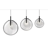 Cantina LED Pendant by Sonneman, Color: Clear, White, Smokey, Size: Small, Medium, Large, | Casa Di Luce Lighting