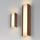 Capio Wall Sconce by Cerno, Finish: Walnut, Walnut Dark Stained, Maple-Cerno, White Washed Oak, Color Temperature: 2700K, 3500K, Size: Small, Large | Casa Di Luce Lighting