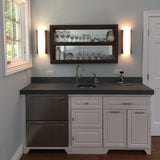 Capio Wall Sconce by Cerno, Finish: Walnut, Walnut Dark Stained, Maple-Cerno, White Washed Oak, Color Temperature: 2700K, 3500K, Size: Small, Large | Casa Di Luce Lighting