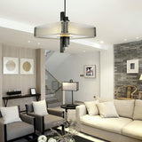 Carlyle Chandelier by Hammerton, Color: Bronze Granite-Hammerton Studio, Frosted Granite-Hammerton Studio, Smoke Granite-Hammerton Studio, Ivory Wisp-Hammerton Studio, Finish: Flat Bronze, Gilded Brass, Gunmetal, Heritage Brass, Matt Black, Metallic Beige Silver, Bronze Oil Rubbed, Nickel Satin, | Casa Di Luce Lighting