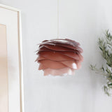 Carmina Mini Pendant by UMAGE, Color: White, Grey, Rose, Marrakech, Amazonas, Dunes, Turquoise, Azure-Lodes, Sahara, Finish: Black, White, Installation Type: Hardwired, Plugin | Casa Di Luce Lighting