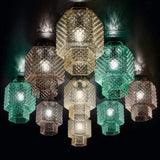 Casa Blanca Ceiling Light by Sylcom, Color: Clear, Smoke - Vistosi, Ocean - Sylcom, Topaz - Sylcom, Amethyst, Milk White Clear - Sylcom, Size: Small, Large, | Casa Di Luce Lighting