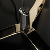 Lily Floor Lamp by Italamp, Finish: Lacquered, Light Gold, , | Casa Di Luce Lighting