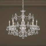 Century Chandelier by Schonbek, Finish: Aurelia-Schonbek, Gold Heirloom-Schonbek, Gold Etruscan-Schonbek, Gold French -Schonbek, Silver Polished-Schonbek, Silver Antique-Schonbek, Pearl Black-Schonbek, Number of Lights: 5, 6, 8, 9, 12, | Casa Di Luce Lighting