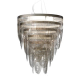 Ceremony Chandelier by Slamp, Color: White, Prisma-Slamp, Fume-Slamp, Size: Small, Large, | Casa Di Luce Lighting