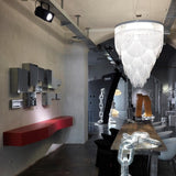 Ceremony Chandelier by Slamp, Color: White, Prisma-Slamp, Fume-Slamp, Size: Small, Large, | Casa Di Luce Lighting