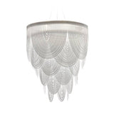 Ceremony Chandelier by Slamp, Color: White, Prisma-Slamp, Fume-Slamp, Size: Small, Large, | Casa Di Luce Lighting