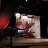 Ceremony Chandelier by Slamp, Color: White, Prisma-Slamp, Fume-Slamp, Size: Small, Large, | Casa Di Luce Lighting