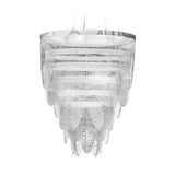 Ceremony Chandelier by Slamp, Color: White, Prisma-Slamp, Fume-Slamp, Size: Small, Large, | Casa Di Luce Lighting