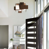 Muto Pendant by Cerno, Color Temperature: 3500K, 2700K, Wood Color: Walnut-LZF, Walnut Dark Stained-Cerno, | Casa Di Luce Lighting