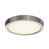 Bloom Dual Light Flushmount - Satin Nickel