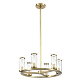 Revolve 6 Light Chandelier - Casa Di Luce