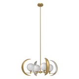 Celeste Suspension by Alora, Finish: Vintage Brass, , | Casa Di Luce Lighting