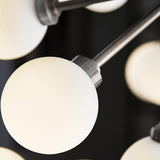 Mara Chandelier by Tech Lighting, Finish: Brass Aged, Black Matte, Nickel Satin, , | Casa Di Luce Lighting