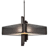 Carlyle Chandelier by Hammerton, Color: Bronze Granite-Hammerton Studio, Frosted Granite-Hammerton Studio, Smoke Granite-Hammerton Studio, Ivory Wisp-Hammerton Studio, Finish: Flat Bronze, Gilded Brass, Gunmetal, Heritage Brass, Matt Black, Metallic Beige Silver, Bronze Oil Rubbed, Nickel Satin, | Casa Di Luce Lighting